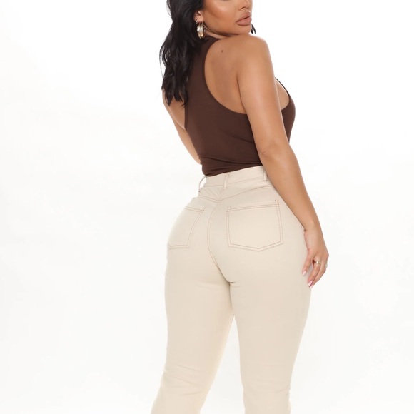 Mock Neck Body suit - Picture 3 of 3